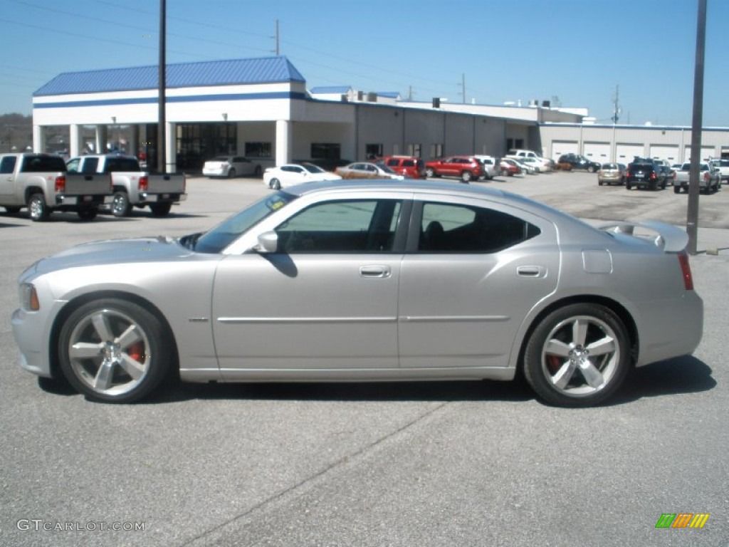 2007 Charger SRT-8 - Bright Silver Metallic / Dark Slate Gray photo #13