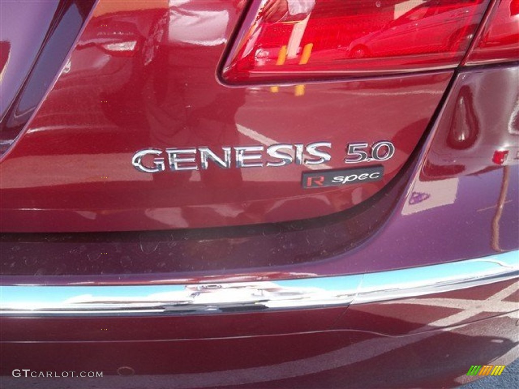 2013 Hyundai Genesis 5.0 R Spec Sedan Marks and Logos Photo #78268171