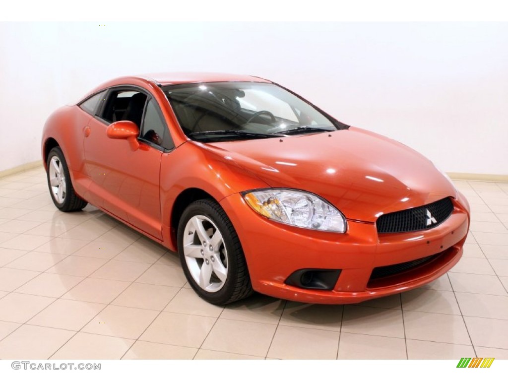 2009 Eclipse GS Coupe - Sunset Pearlescent Pearl / Dark Charcoal photo #1
