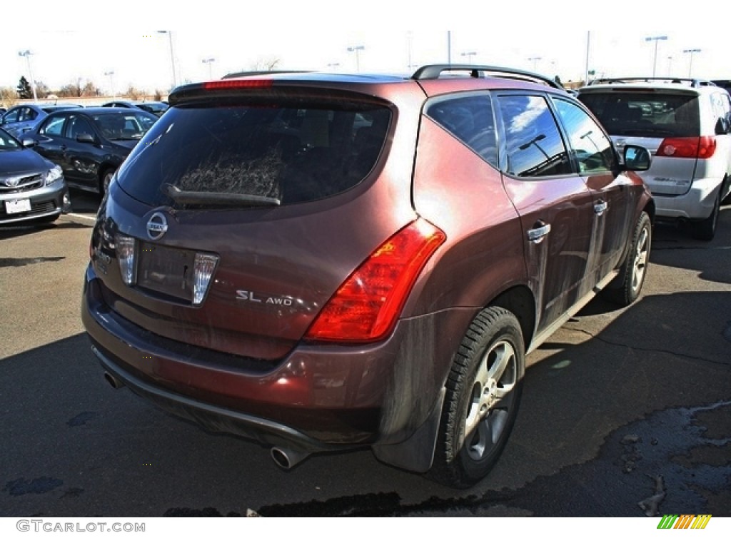 2004 Murano SL AWD - Sunlit Copper Metallic / Cafe Latte photo #2