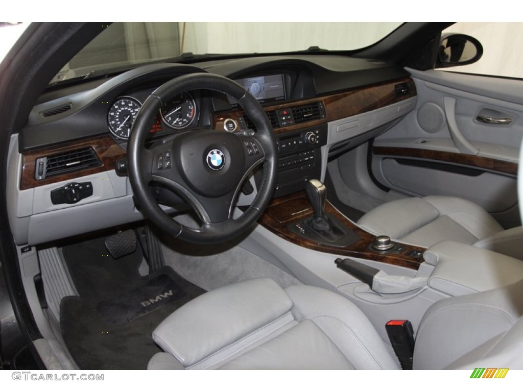 Grey Interior 2007 BMW 3 Series 328i Convertible Photo #78268318