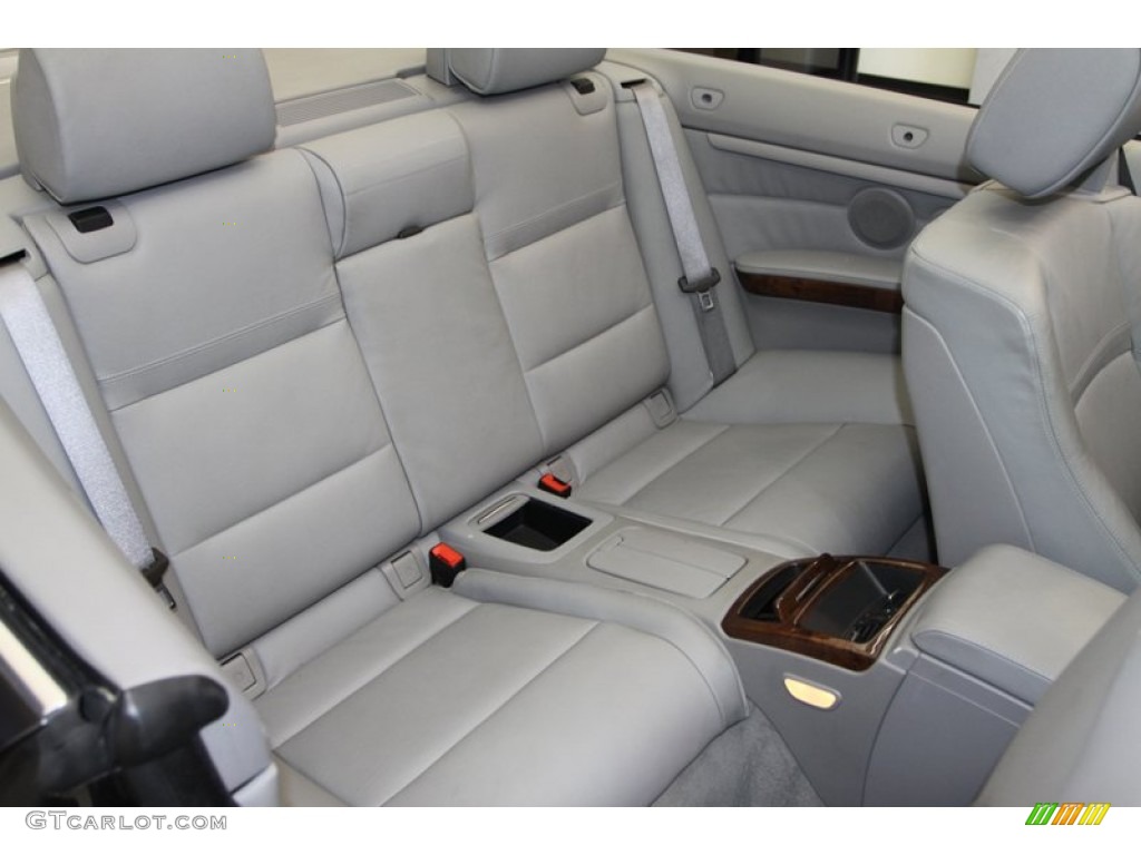 Grey Interior 2007 BMW 3 Series 328i Convertible Photo #78268801