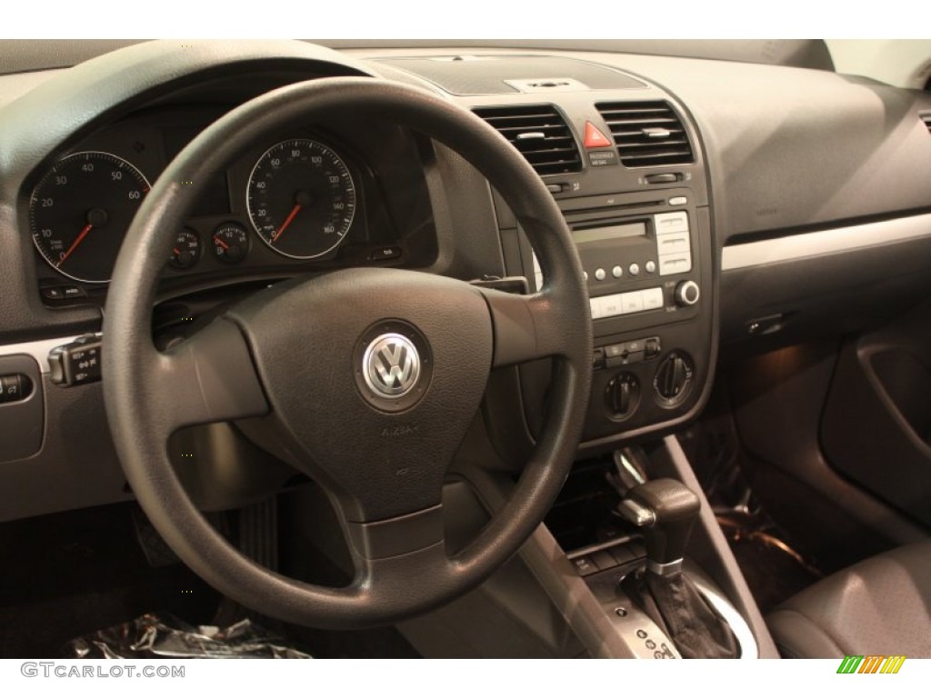 2007 Volkswagen Jetta Wolfsburg Edition Sedan Anthracite Dashboard Photo #78269149