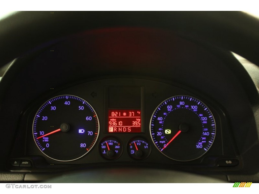 2007 Volkswagen Jetta Wolfsburg Edition Sedan Gauges Photo #78269164