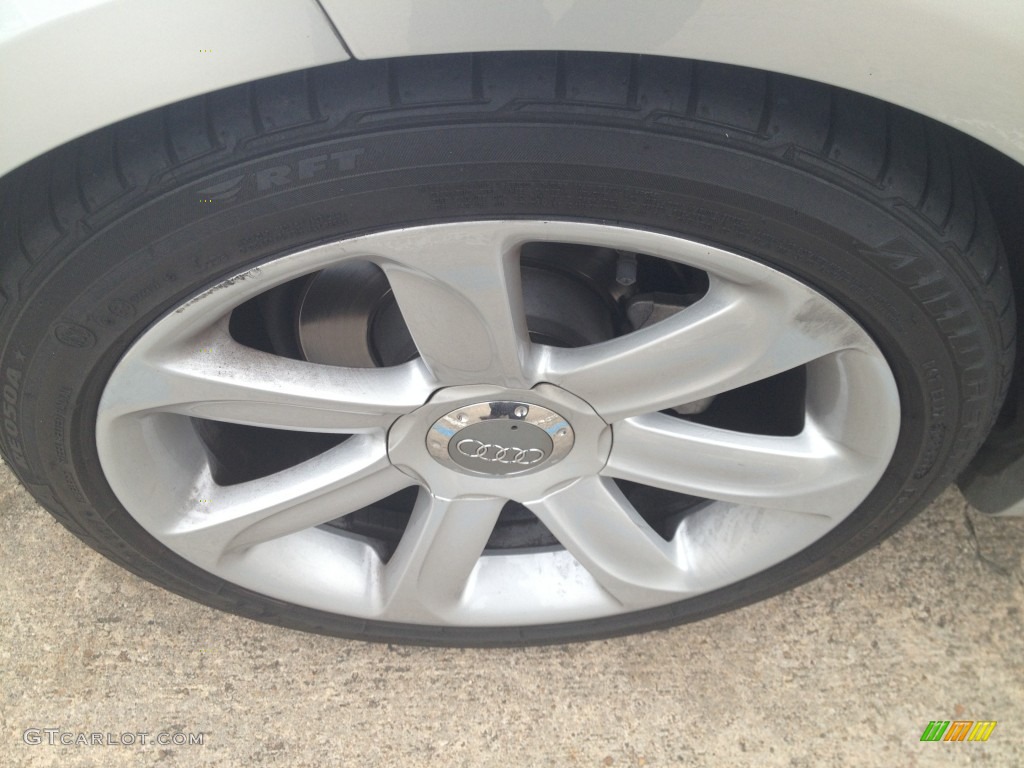 2008 TT 2.0T Roadster - Ice Silver Metallic / Black photo #3