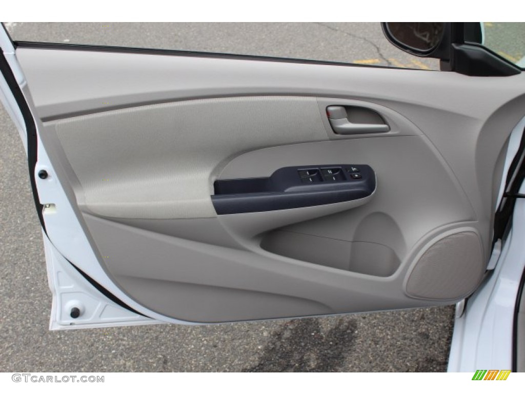 2010 Honda Insight Hybrid EX Gray Door Panel Photo #78269431