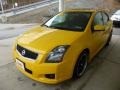 2008 Solar Yellow Nissan Sentra SE-R  photo #5