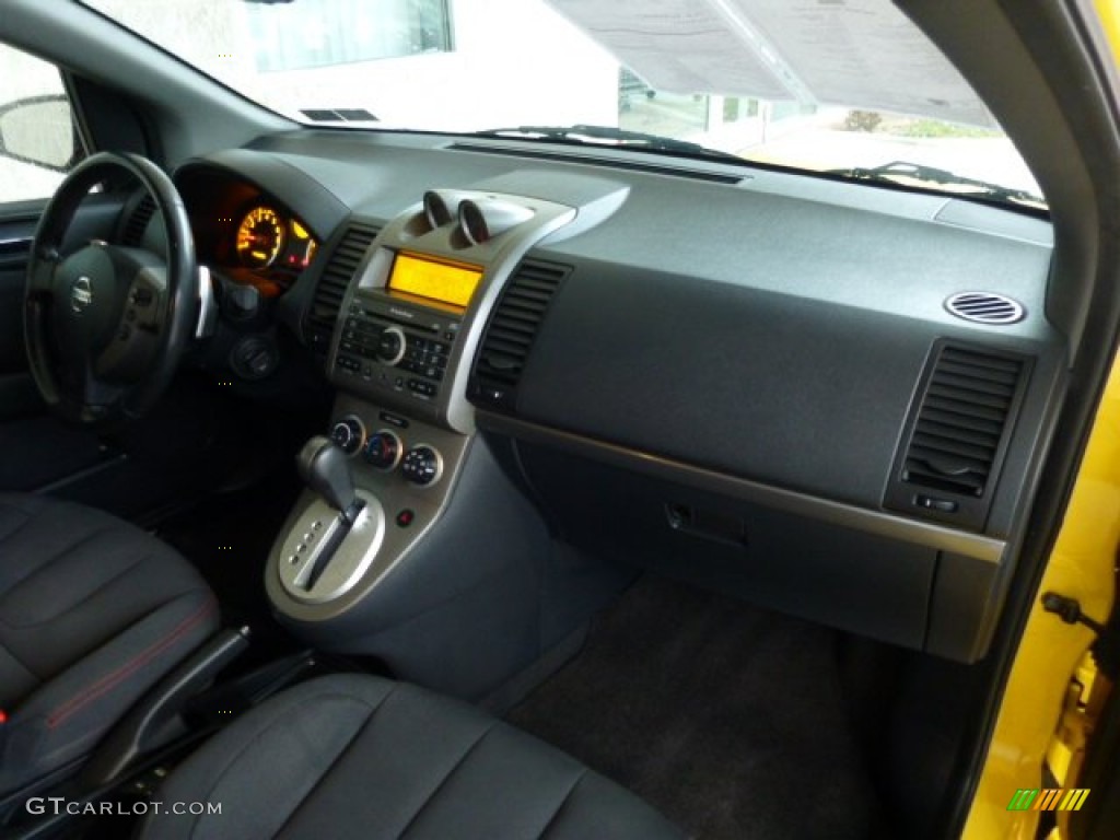 2008 Nissan Sentra SE-R SE-R Charcoal Dashboard Photo #78269947