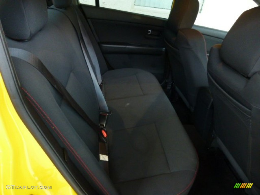 2008 Nissan Sentra SE-R Rear Seat Photos