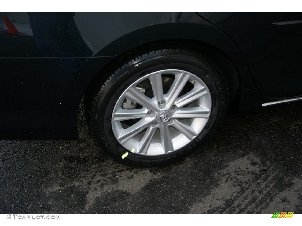 2013 Camry XLE V6 - Cosmic Gray Metallic / Ash photo #9