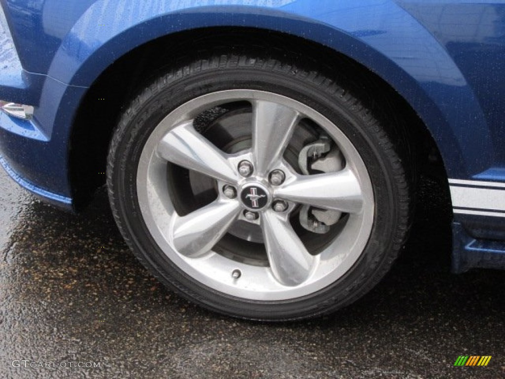 2006 Mustang GT Premium Coupe - Vista Blue Metallic / Light Graphite photo #9