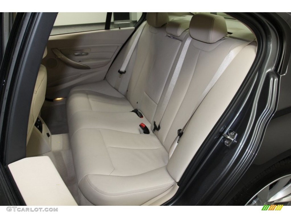 Oyster/Dark Oyster Interior 2012 BMW 3 Series 328i Sedan Photo #78270190