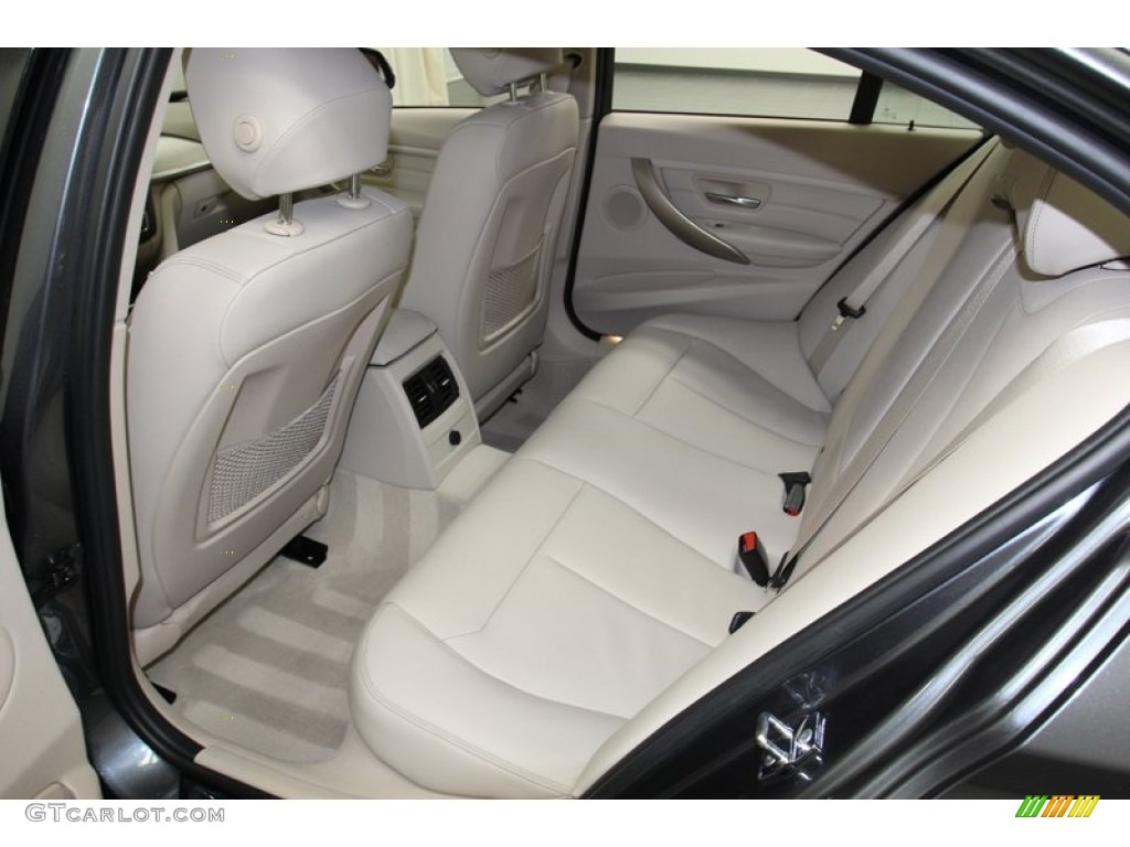 Oyster/Dark Oyster Interior 2012 BMW 3 Series 328i Sedan Photo #78270640