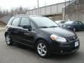 2009 Black Pearl Metallic Suzuki SX4 Crossover Touring AWD  photo #3