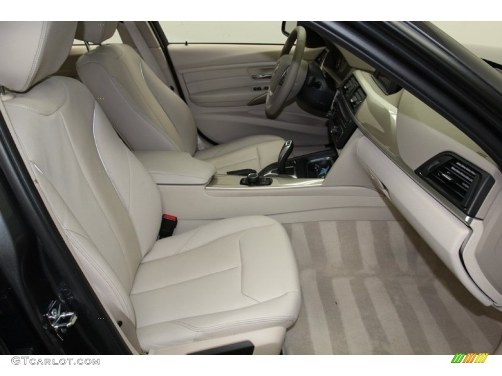 Oyster/Dark Oyster Interior 2012 BMW 3 Series 328i Sedan Photo #78270922
