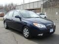 2009 Regatta Blue Hyundai Elantra GLS Sedan  photo #3