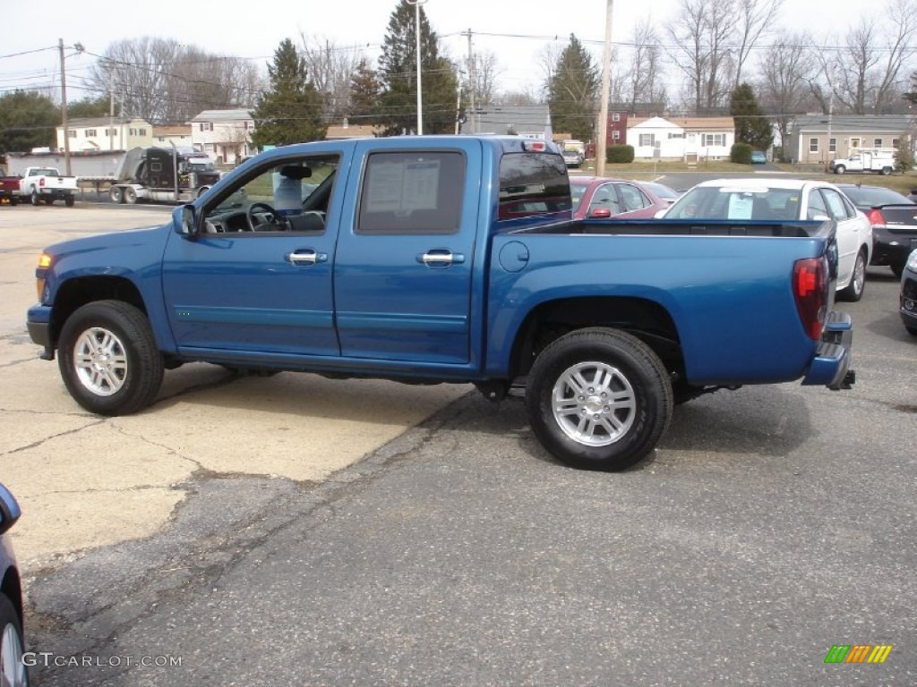 Aqua Blue Metallic 2012 Chevrolet Colorado LT Crew Cab 4x4 Exterior Photo #78271786
