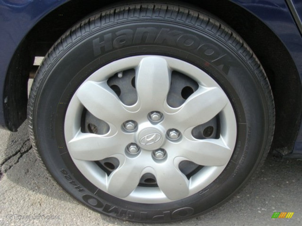 2009 Elantra GLS Sedan - Regatta Blue / Beige photo #25