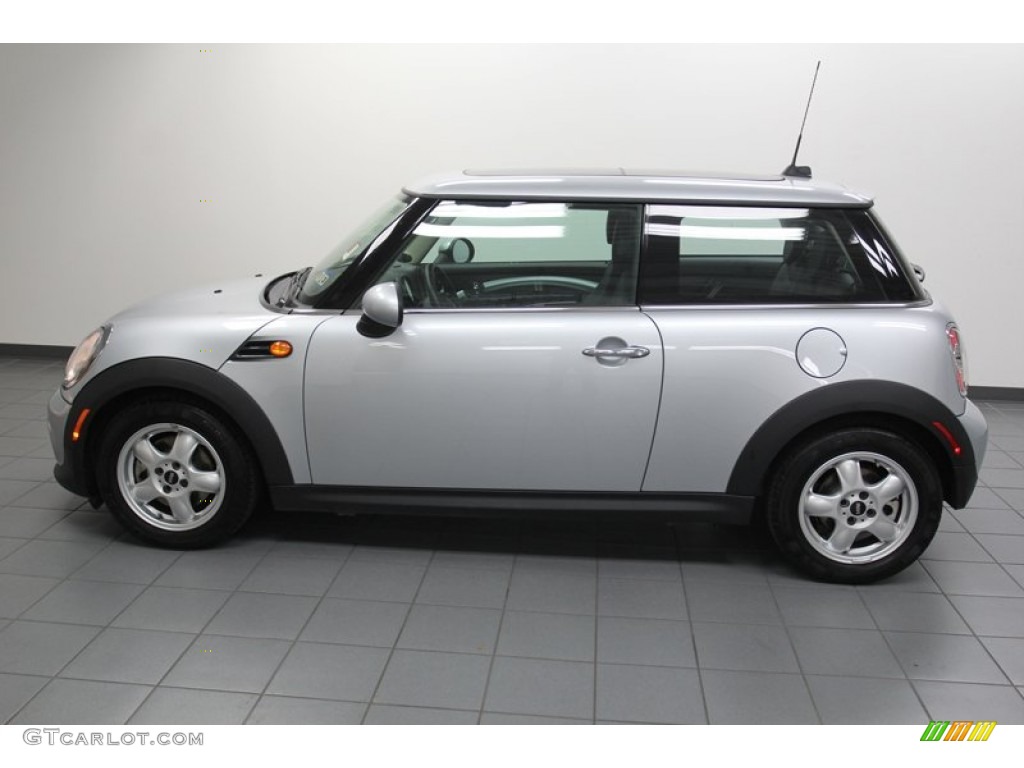 Pure Silver Metallic 2011 Mini Cooper Hardtop Exterior Photo #78272127