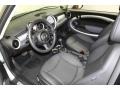 Carbon Black 2011 Mini Cooper Hardtop Interior Color