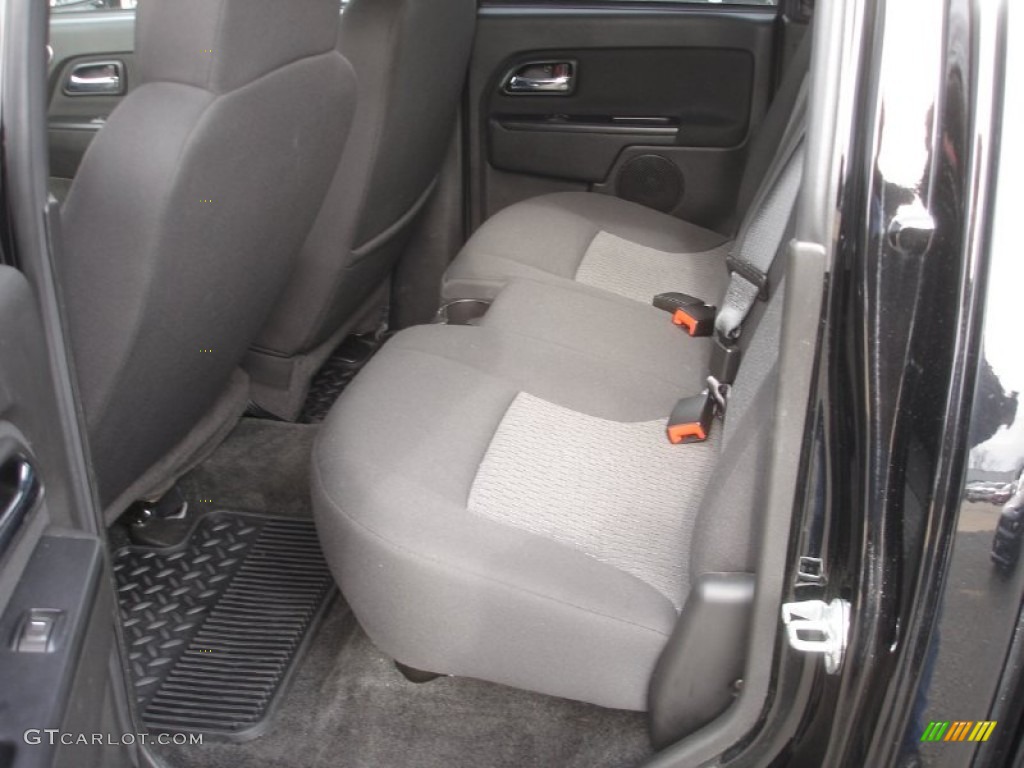 2012 Chevrolet Colorado LT Crew Cab 4x4 Rear Seat Photo #78272230