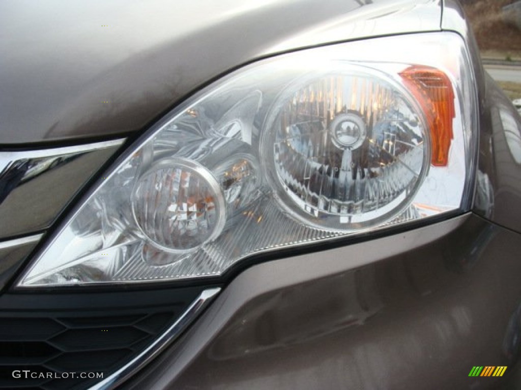 2010 CR-V EX AWD - Urban Titanium Metallic / Black photo #28