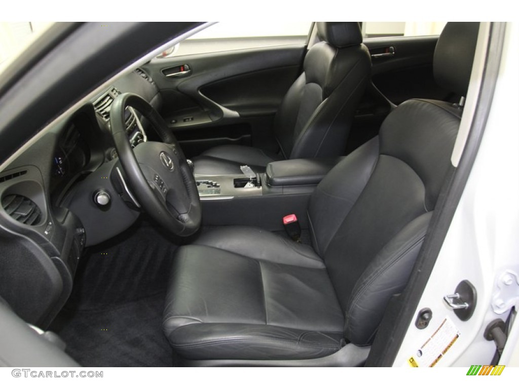 Black Interior 2006 Lexus IS 250 Photo #78272908