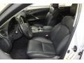Black 2006 Lexus IS 250 Interior Color