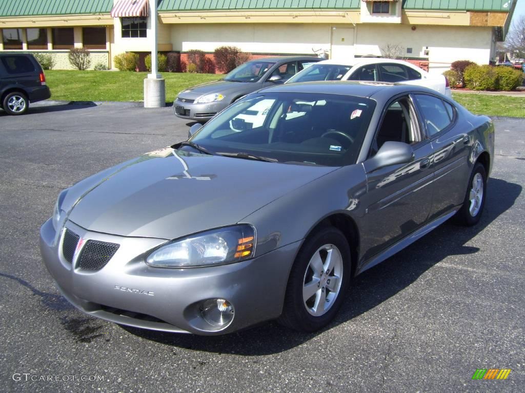 2008 Grand Prix Sedan - Shadow Gray Metallic / Ebony photo #1