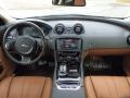 London Tan/Jet 2013 Jaguar XJ XJL Portfolio AWD Dashboard