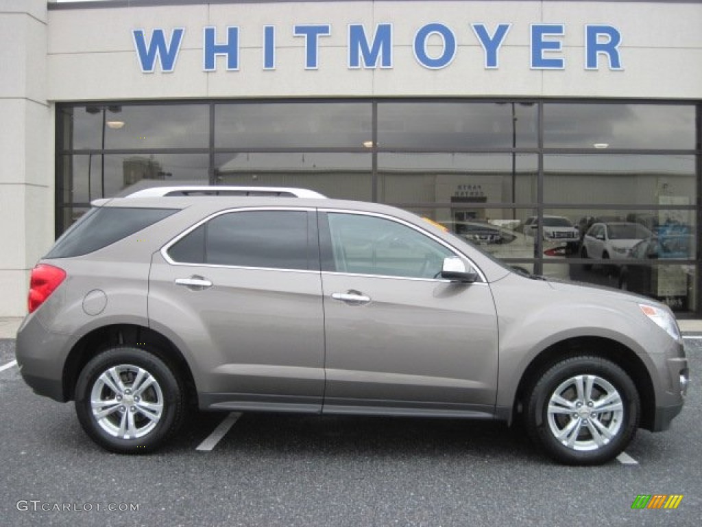 2012 Equinox LTZ AWD - Mocha Steel Metallic / Jet Black photo #1