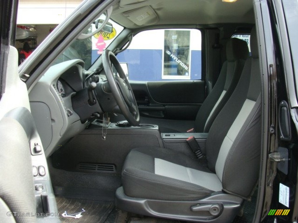 Ebony Black/Grey Interior 2006 Ford Ranger Sport SuperCab 4x4 Photo #78274061