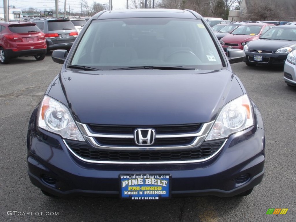 2011 CR-V EX 4WD - Royal Blue Pearl / Gray photo #2