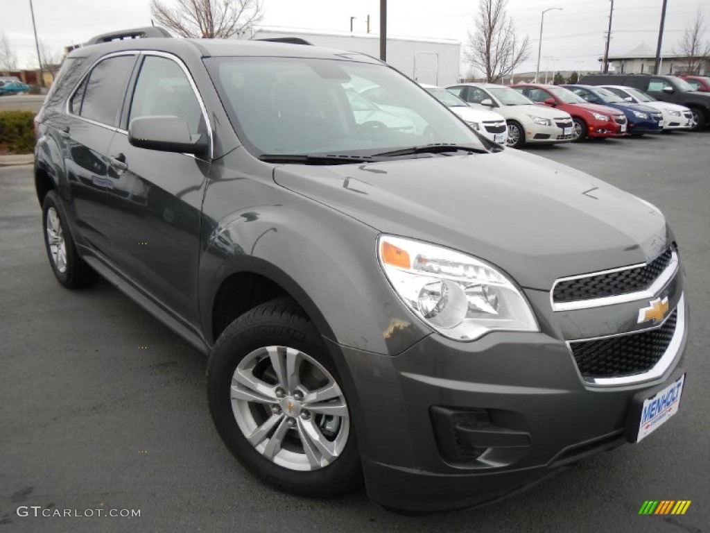 2013 Equinox LT - Steel Green Metallic / Jet Black photo #2