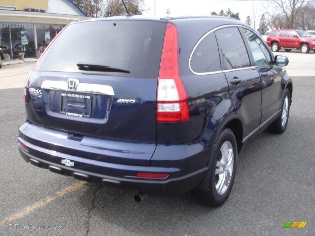 2011 CR-V EX 4WD - Royal Blue Pearl / Gray photo #4