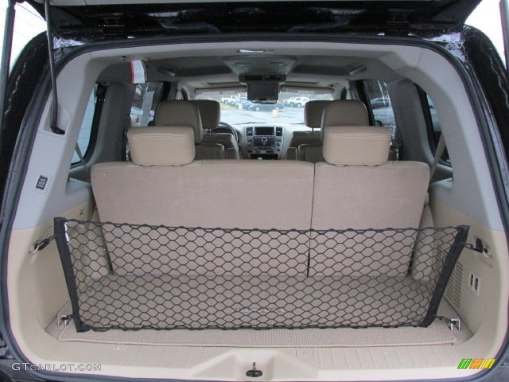 2012 Armada Platinum 4WD - Espresso Black / Almond photo #21