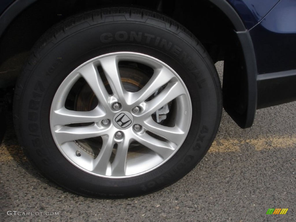 2011 CR-V EX 4WD - Royal Blue Pearl / Gray photo #8