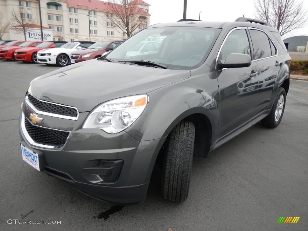 2013 Equinox LT - Steel Green Metallic / Jet Black photo #8