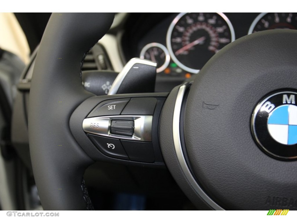 2013 3 Series 328i Sedan - Glacier Silver Metallic / Black photo #23