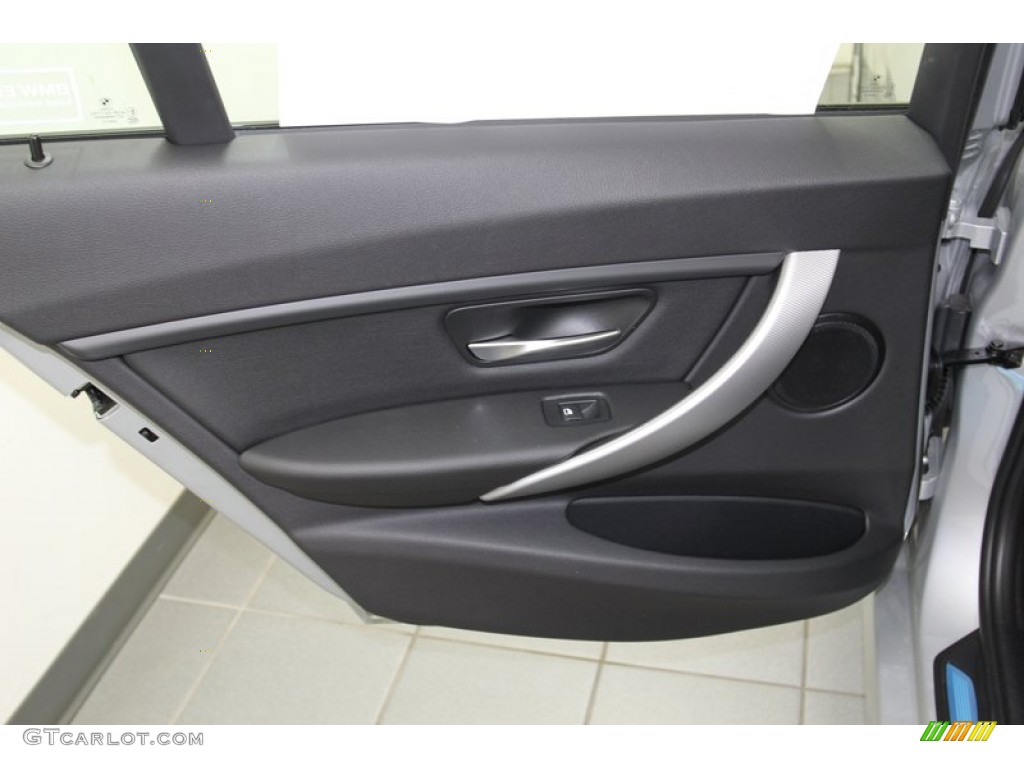 2013 3 Series 328i Sedan - Glacier Silver Metallic / Black photo #25