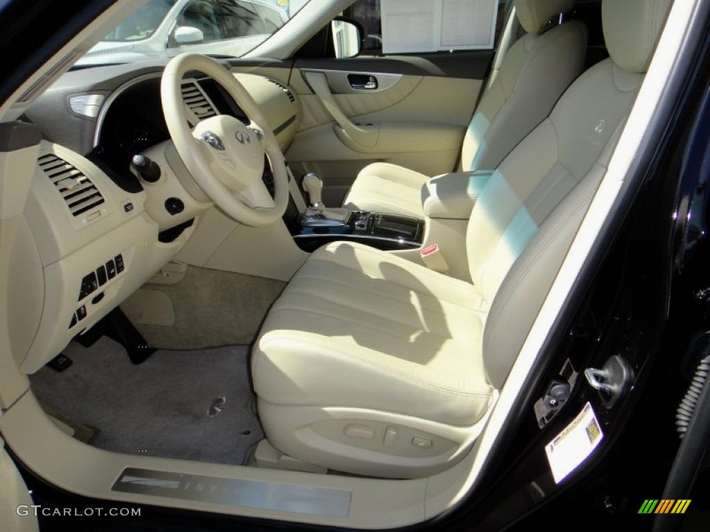 Wheat Interior 2012 Infiniti FX 35 AWD Photo #78274942