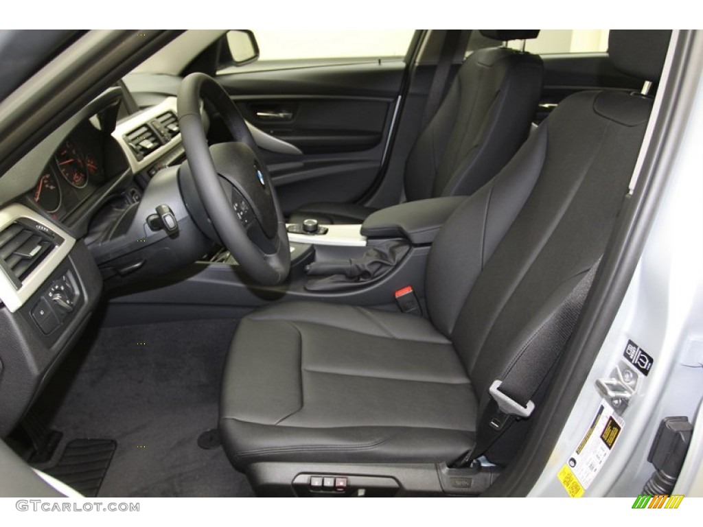 2013 3 Series 328i Sedan - Glacier Silver Metallic / Black photo #3