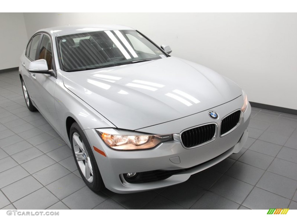 2013 3 Series 328i Sedan - Glacier Silver Metallic / Black photo #5