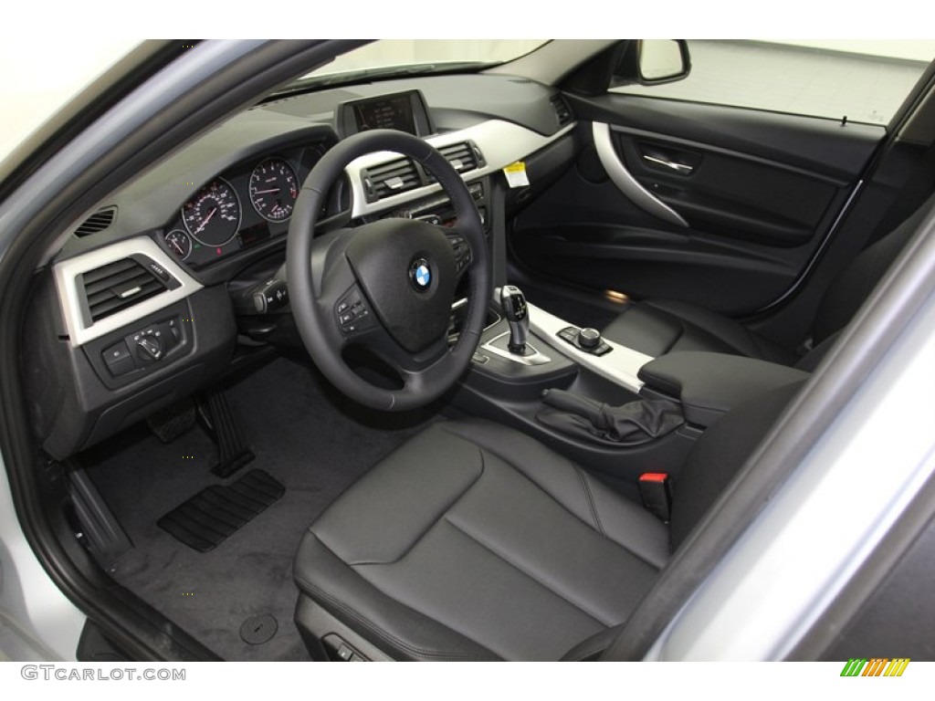 2013 3 Series 328i Sedan - Glacier Silver Metallic / Black photo #11