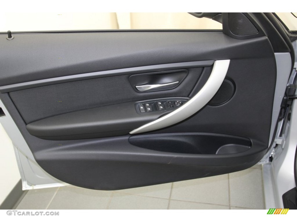 2013 3 Series 328i Sedan - Glacier Silver Metallic / Black photo #13