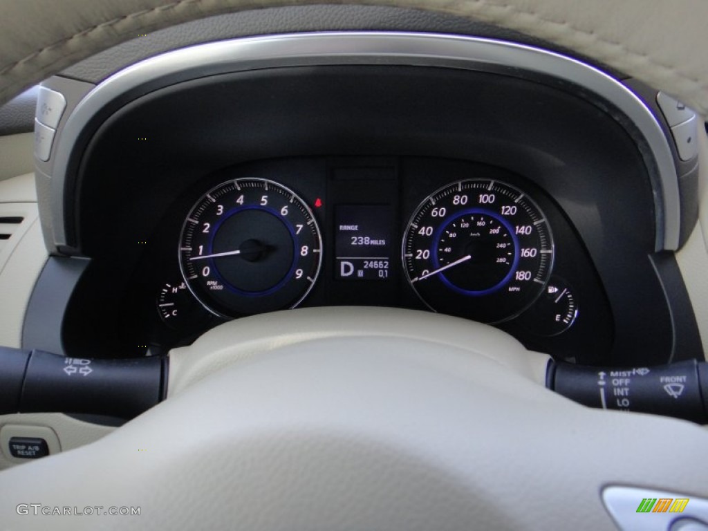 2012 Infiniti FX 35 AWD Gauges Photo #78275202