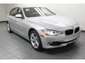 2013 Glacier Silver Metallic BMW 3 Series 328i Sedan  photo #1