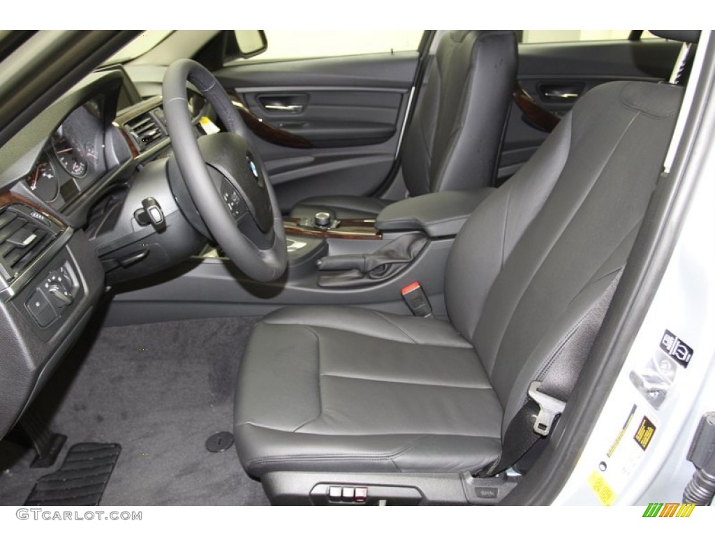 2013 3 Series 328i Sedan - Glacier Silver Metallic / Black photo #3