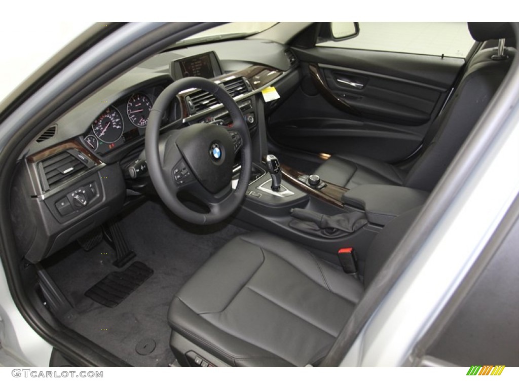 2013 3 Series 328i Sedan - Glacier Silver Metallic / Black photo #11