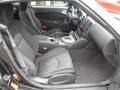 2009 Nissan 370Z Black Cloth Interior Interior Photo